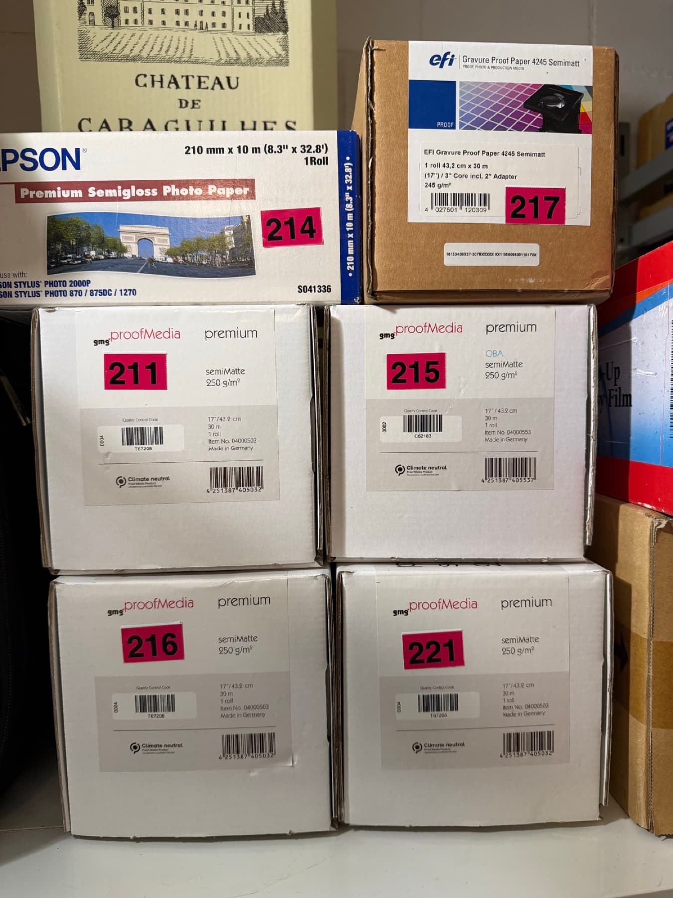 Premium Semigloss Photo Paper 210mm x 10m