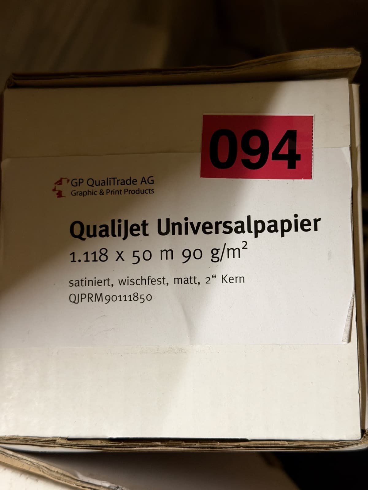 QualiJet Universalpapier (satin, matt, wischfest)