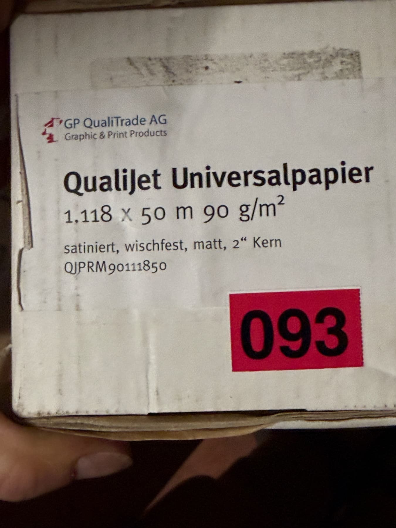 QualiJet Universalpapier (satin, matt, wischfest)