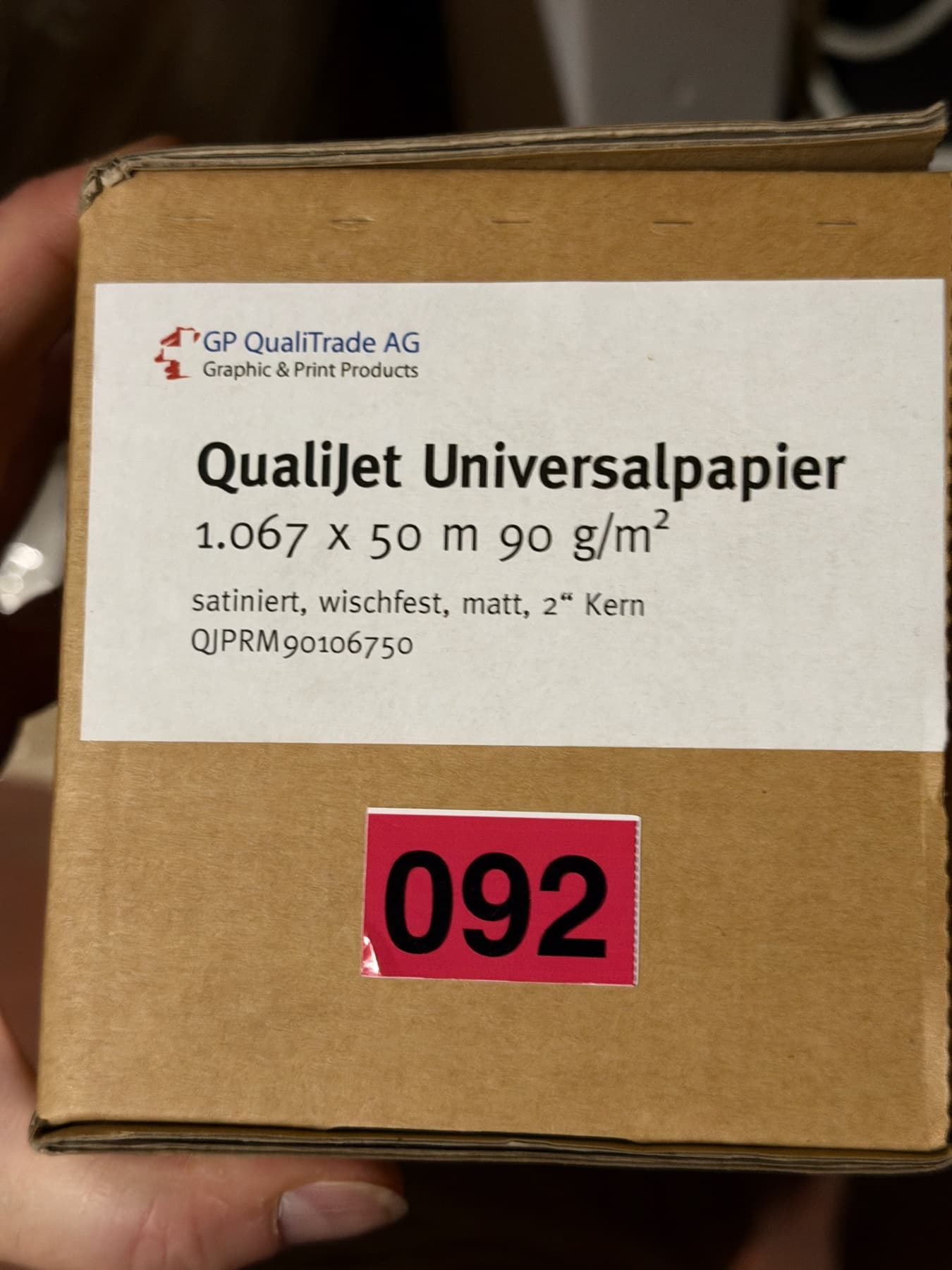 QualiJet Universalpapier (satin, matt, wischfest)