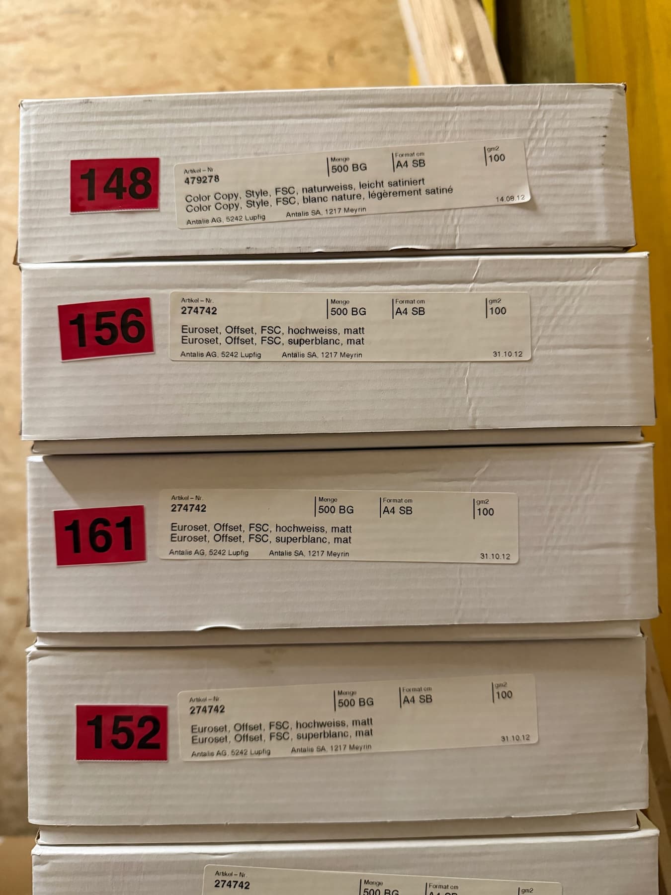 Euroset Offset FSC hochweiss matt