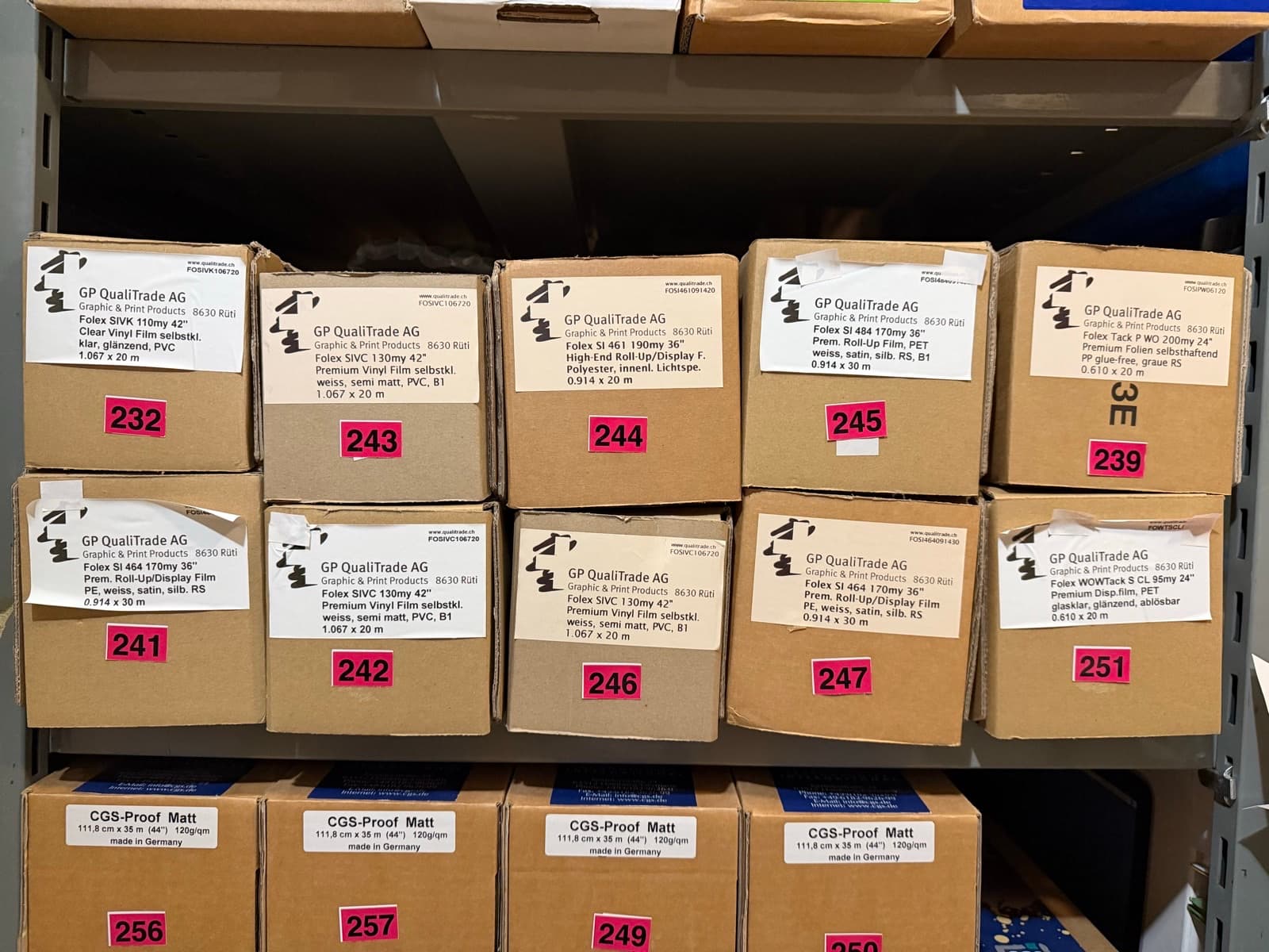 Tack P WO 200my 24" PP self-adhering film