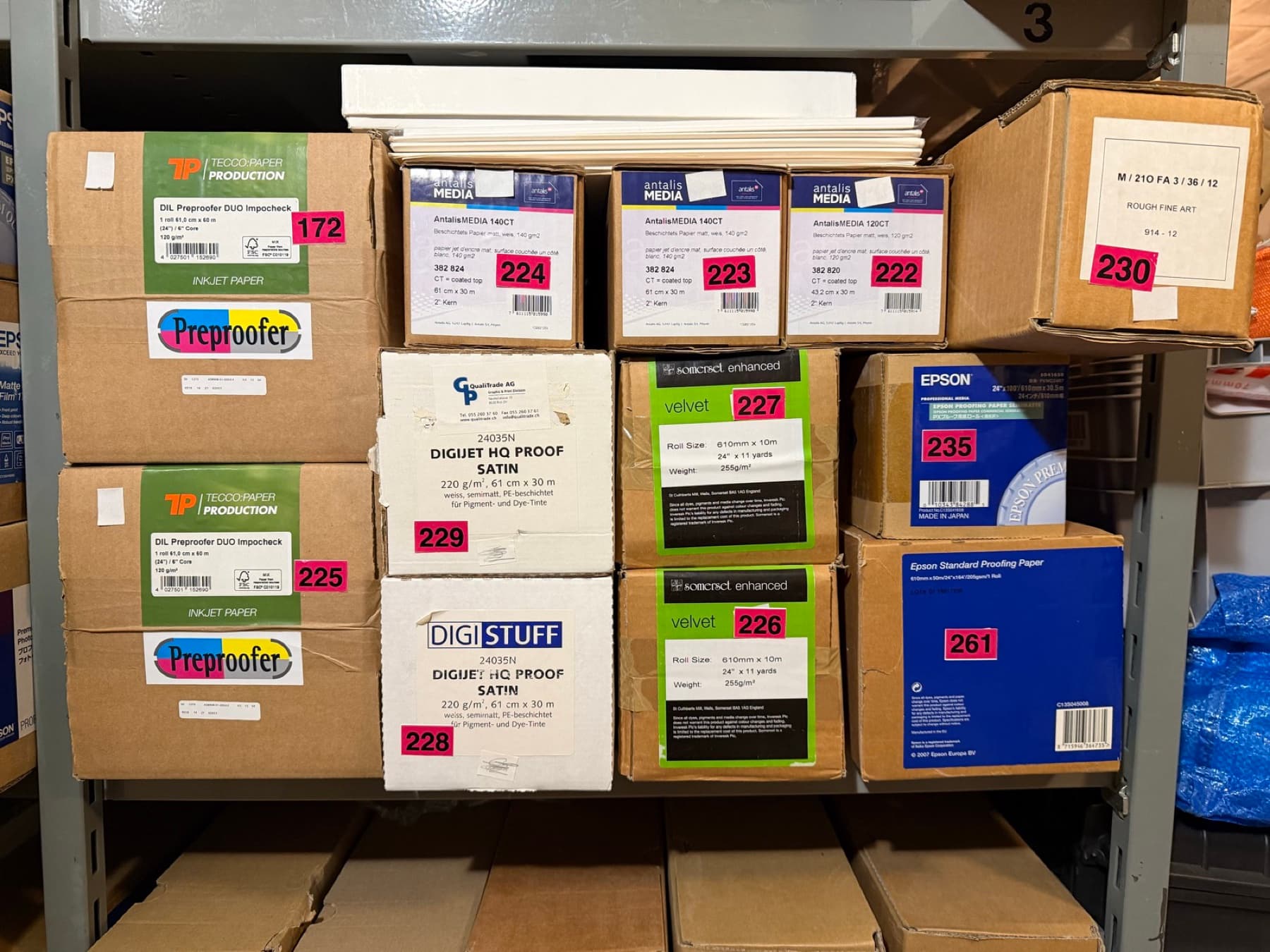 MEDIA 120CT coated matte 17" 120gsm