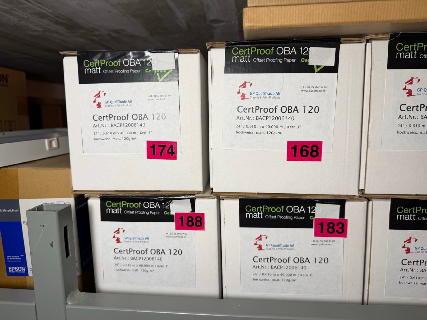 CertProof OBA 120 matt 24" 120gsm (40m roll)