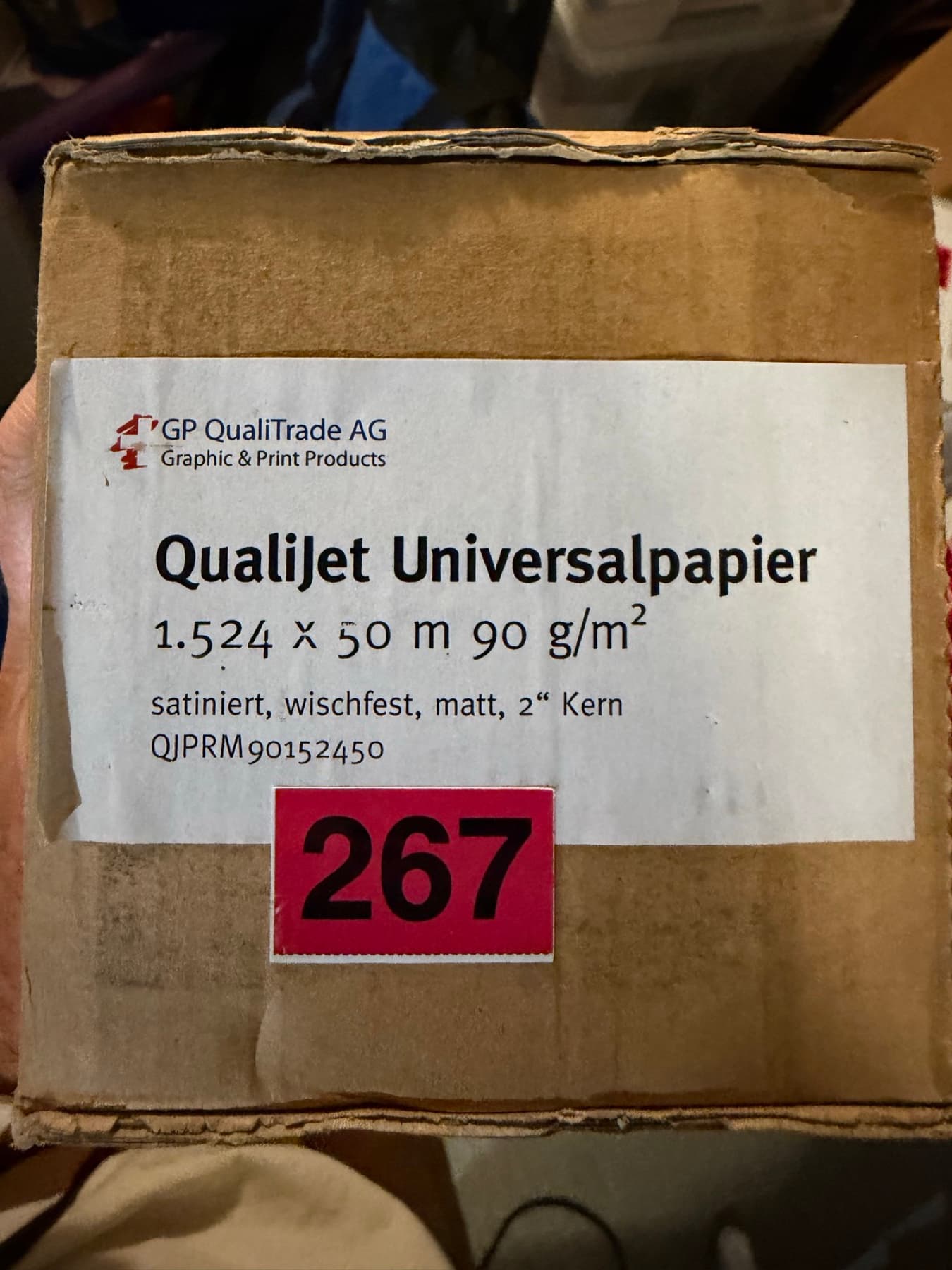QualiJet Universalpapier 60" 90gsm