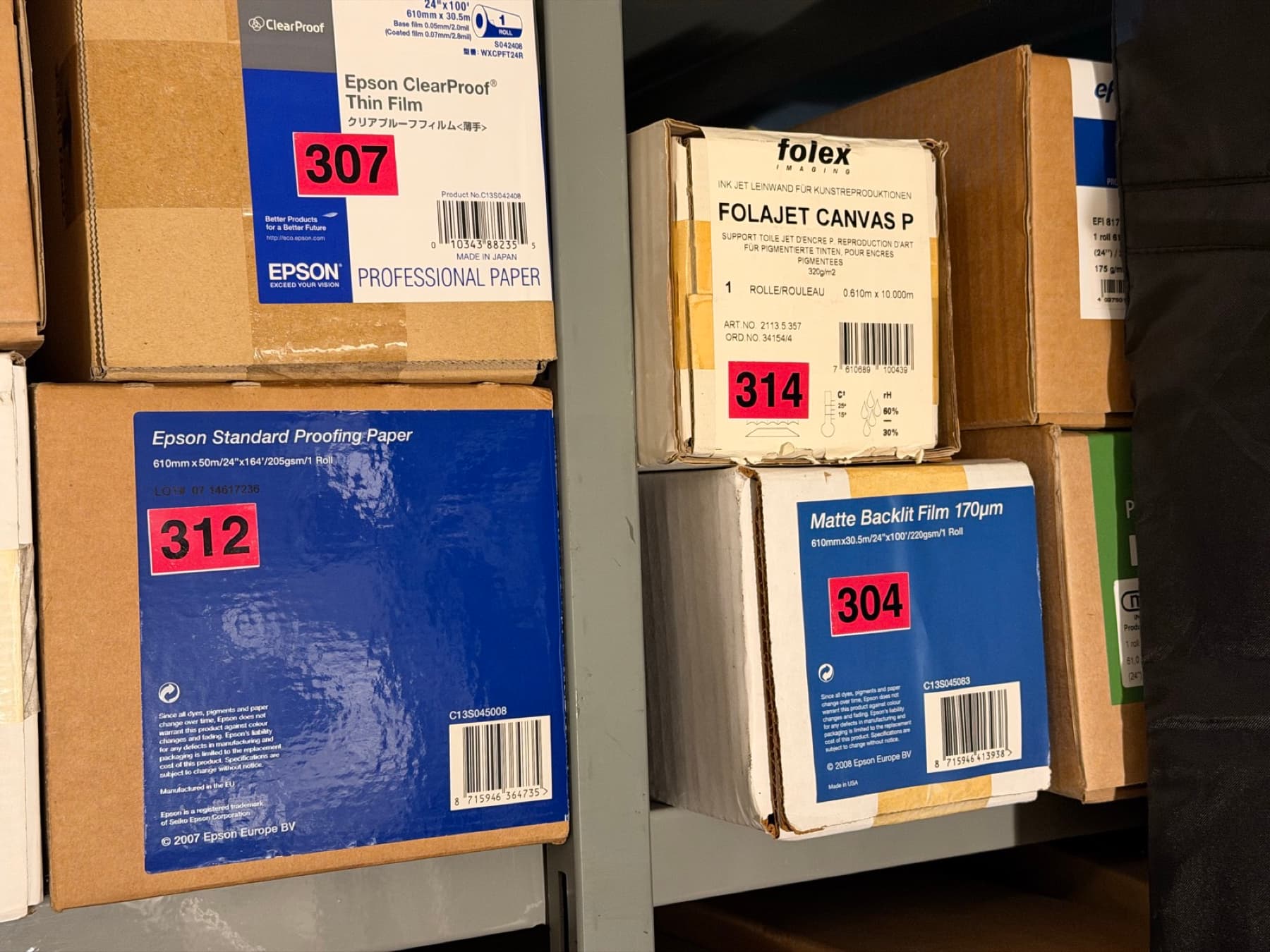 FOLAJET CANVAS P 24" roll 320gsm