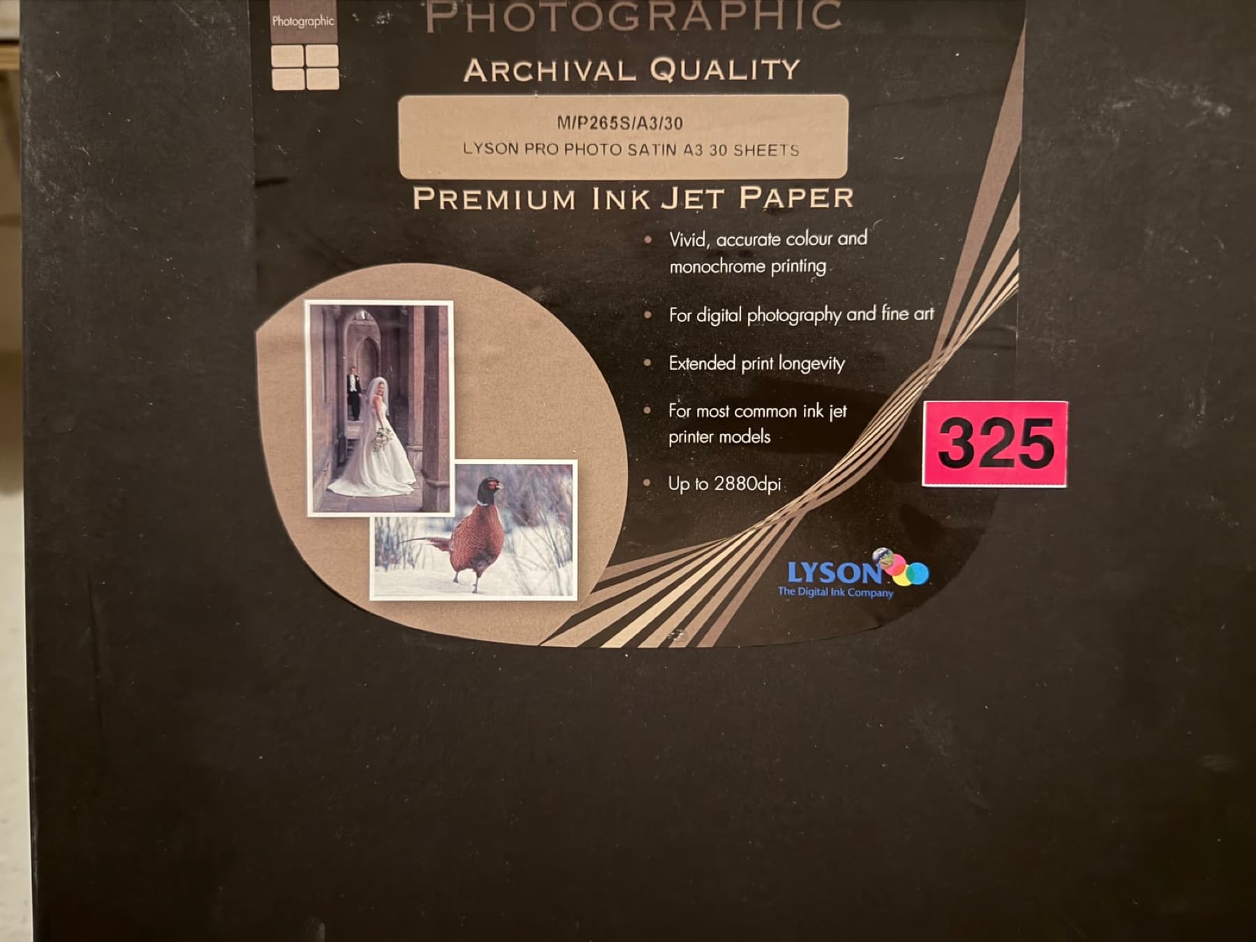 Pro Photo Satin A3 (30 sheets) archival inkjet